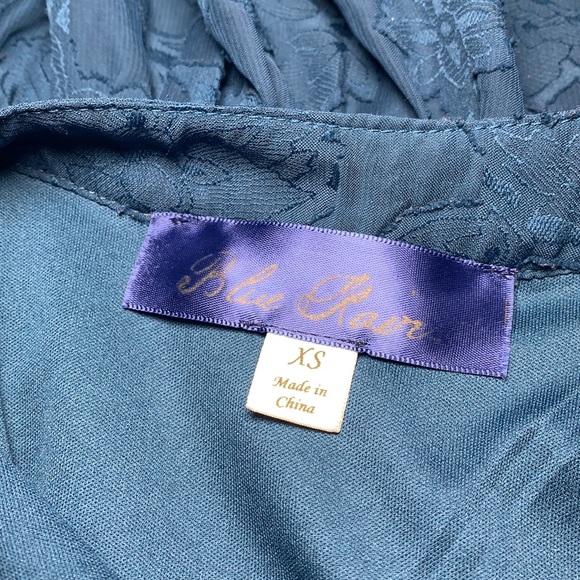 Cutie, BLUE RAIN, lacy, babydoll dress!! - Picture 5 of 11